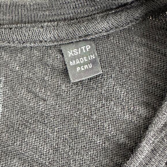 ATM Anthony Thomas Melillo  Cotton Slub V-Neck Tee - Picture 5 of 8